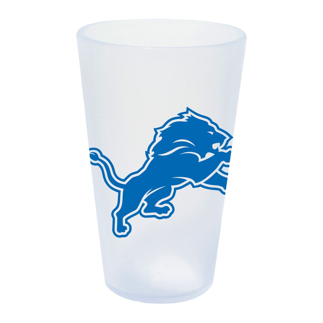 Detroit Lions Icicle 16 oz Silicone Pint Glass - Detroit Shirt CompanyWinCraftDrinkware (Accessories)