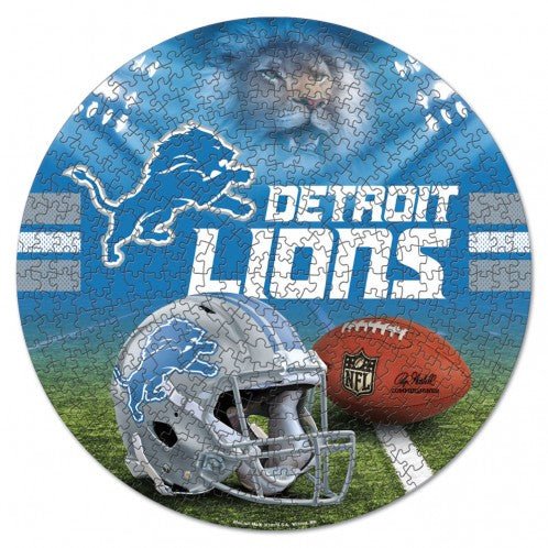 Detroit Lions Circle Puzzle - Detroit Shirt CompanyWinCraftOther Accessories