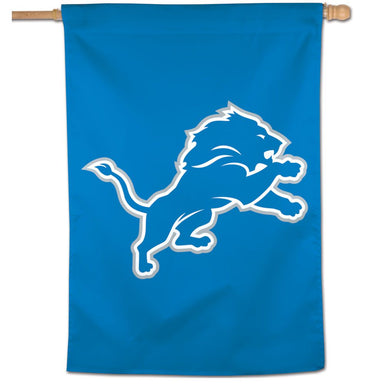 Detroit Lions Logo Vertical Flag 28" x 40" - Detroit Shirt CompanyWinCraftOther Accessories