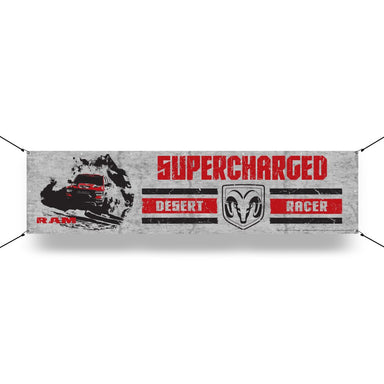 Banner - RAM Supercharged - Detroit Shirt CompanyFCA - RAMOther Accessories