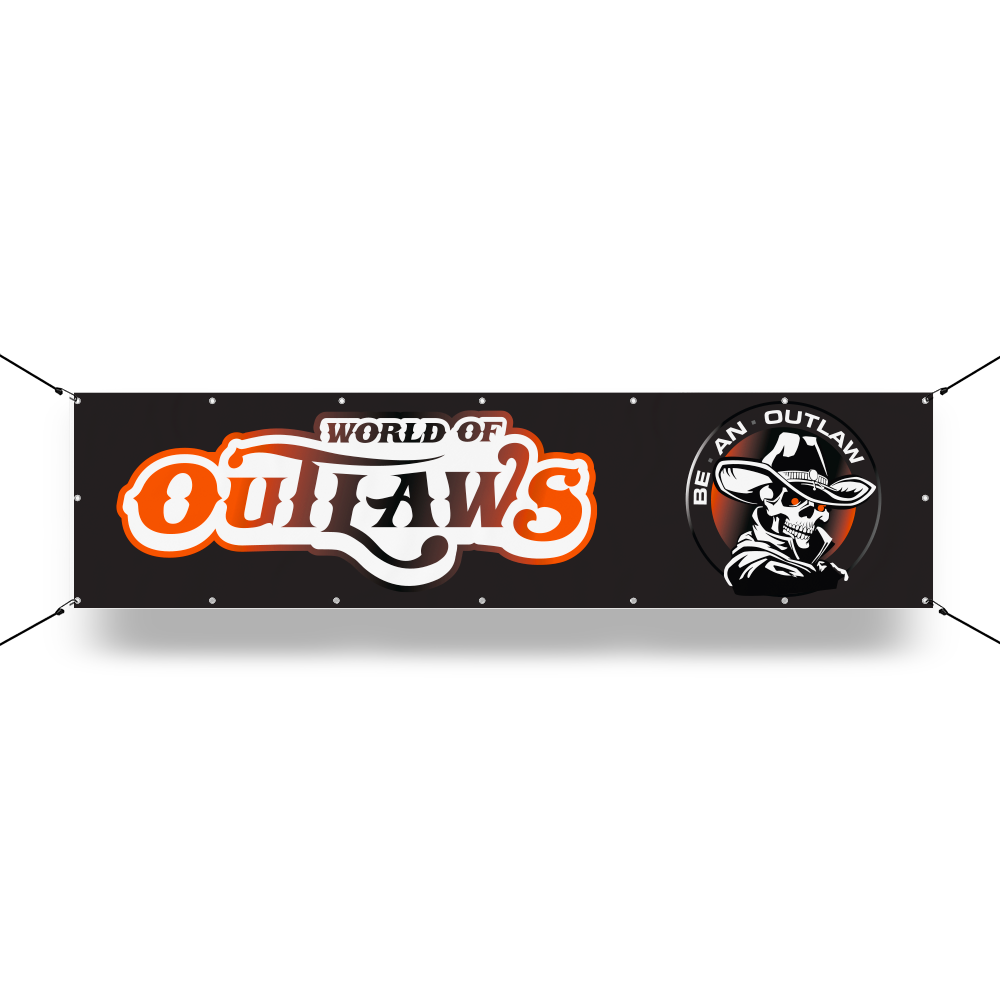 Banner - World of Outlaws - Easton