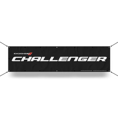 Banner - Dodge Challenger Block Long - Detroit Shirt CompanyFCA - DodgeOther Accessories