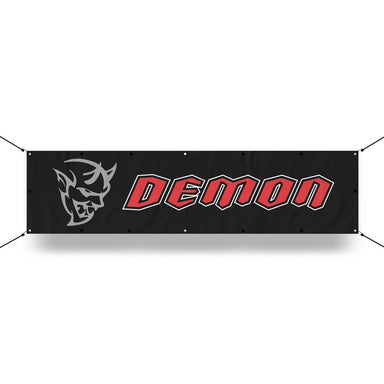 Banner - Dodge SRT Demon Long - Detroit Shirt CompanyFCA - DodgeOther Accessories