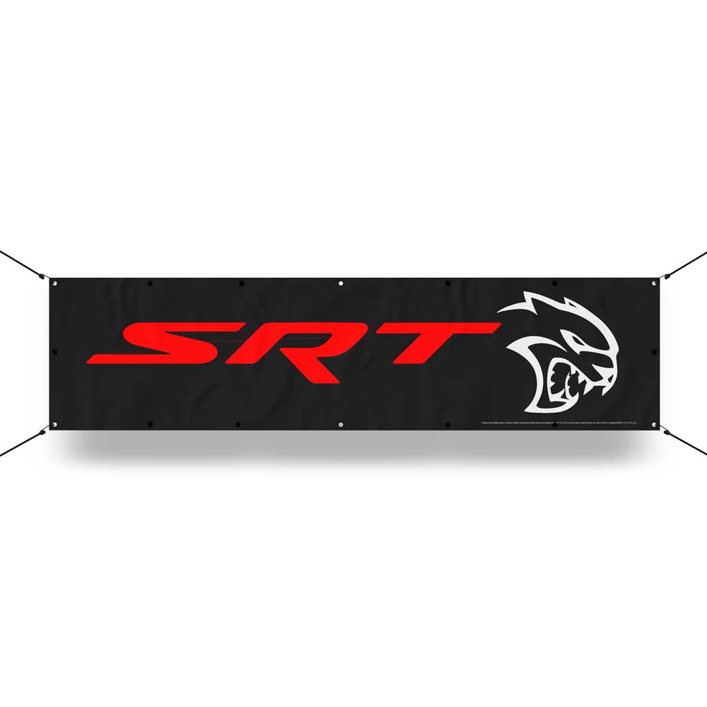 Banner - Dodge SRT Hellcat Long - Detroit Shirt CompanyFCA - DodgeOther Accessories