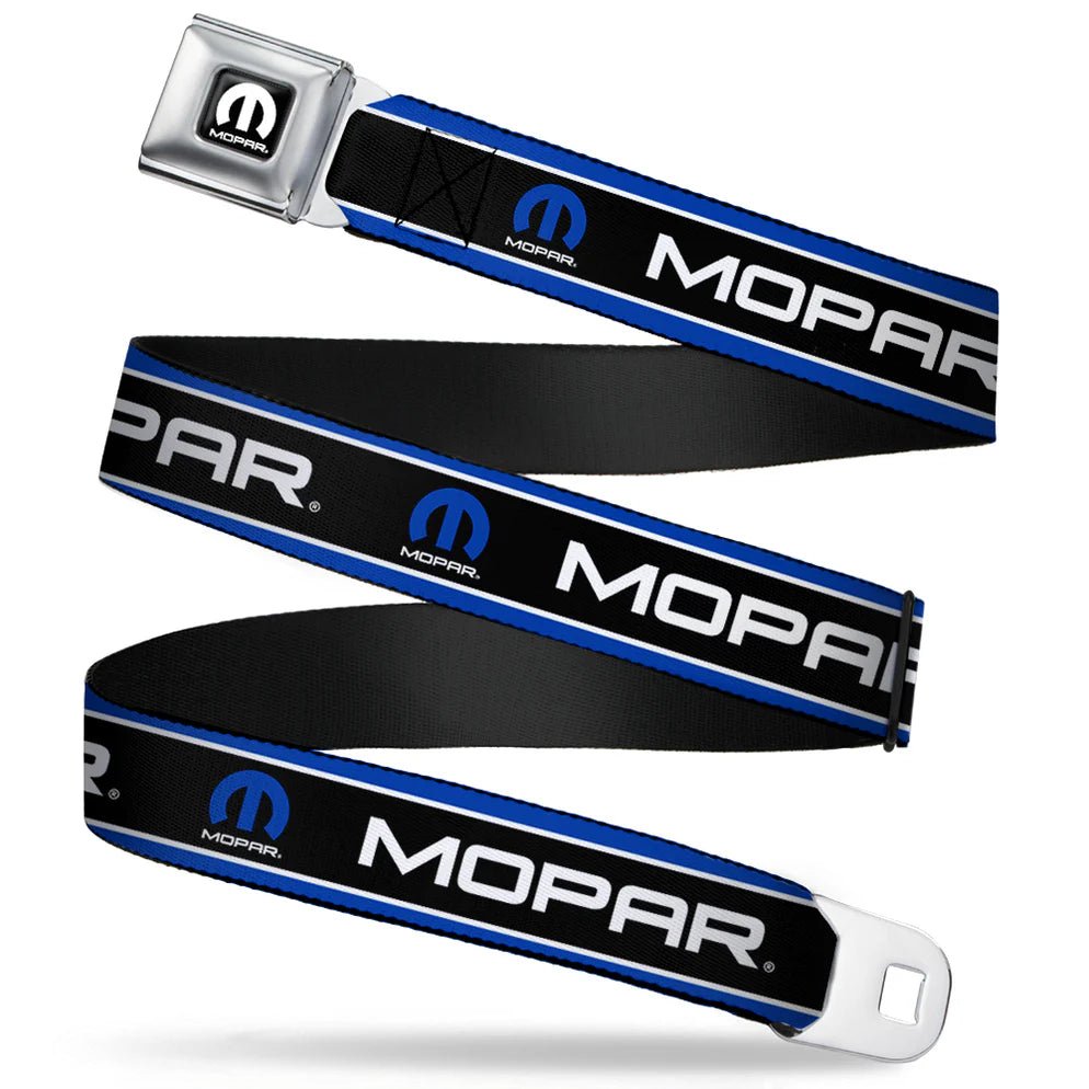 Mopar Full Color Logo Seatbelt Belt - Detroit Shirt CompanyBuckleDownBelt