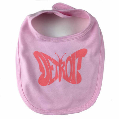 Baby Bib - Detroit Butterfly - Detroit Shirt CompanyDetroit Shirt CompanyKids Apparel