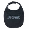 Baby Bib - Detroit Grigio - Detroit Shirt CompanyDetroit Shirt CompanyKids Apparel