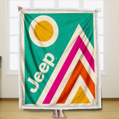 Blanket - Jeep® Mountains - Simple