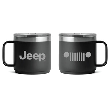 Camper Mug - Jeep Insulated - Black - Detroit Shirt CompanyFCA - JeepDrinkware (Accessories)