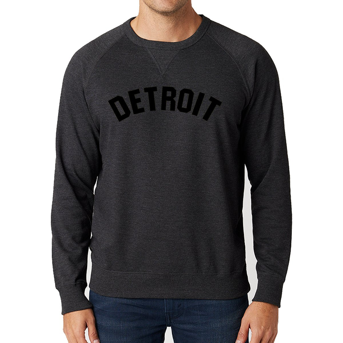 Detroit Bend Blackout Crew Sweatshirt - Detroit Shirt CompanyDetroit Shirt CompanySweatshirts (Apparel)