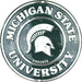 Metal Sign - Michigan State Spartans Circle - Detroit Shirt CompanyHangtimeOther Accessories