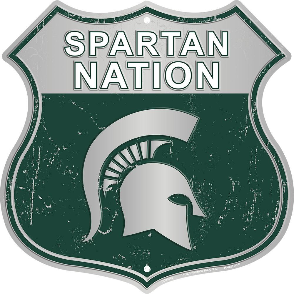 Metal Sign - Spartan Nation - Detroit Shirt CompanyHangtimeOther Accessories