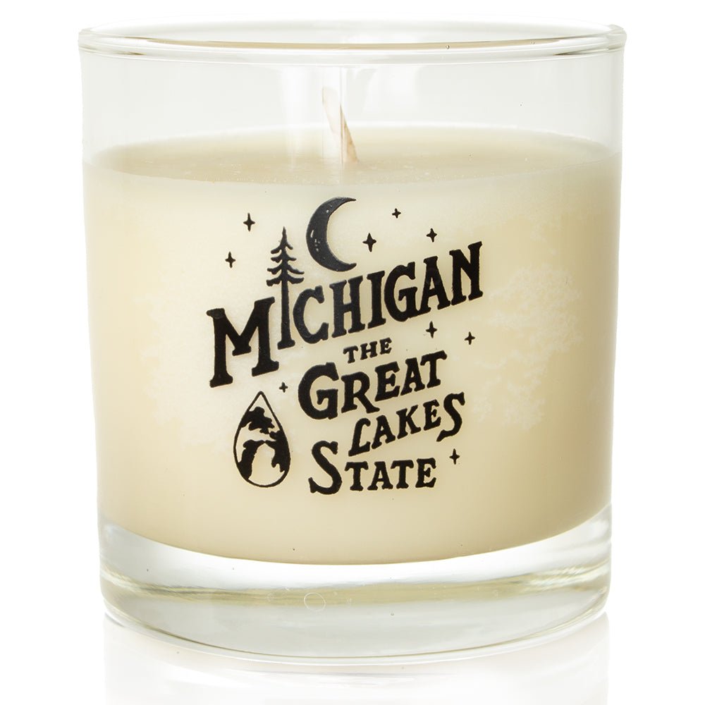 Candle - Michigan Vintage Font - various scents - Detroit Shirt CompanyDetroit Shirt CompanyOther Accessories