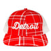 Hat - Detroit Thirsty Red Plaid Richardson Snapback - Detroit Shirt CompanyDetroit Shirt CompanyHats (Apparel)