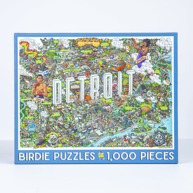 Detroit | 1,000 Piece Puzzle - Detroit Shirt CompanyBirdie PuzzlesOther Accessories