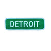 Patch - Detroit Street Sign - Detroit Shirt CompanyDetroit Shirt CompanyPatches (Accessories)