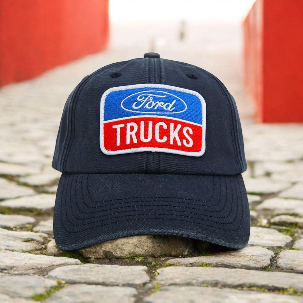 Hat - Ford Trucks Patch Low Profile - Chino Navy