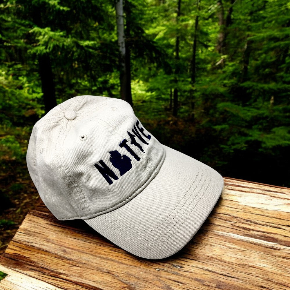 Hat - Michigan NATIVE Unstructured Stone