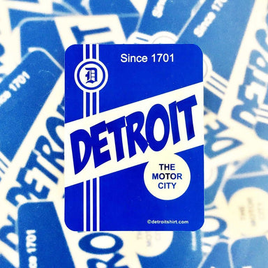 Sticker - Detroit Label - Detroit Shirt CompanyDetroit Shirt CompanyStickers (Accessories)