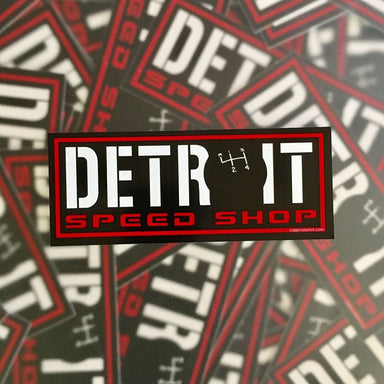 Sticker - Detroit Speed Shop Shifter - Detroit Shirt CompanyDetroit Shirt CompanyStickers (Accessories)