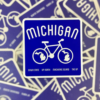 Sticker - Michigan Bike - Detroit Shirt CompanyDetroit Shirt CompanyStickers (Accessories)