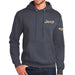 Mens Jeep® Freedom To Roam Hoodie Sweatshirt - Heather Navy Blue - Detroit Shirt CompanyFCA - JeepHoodies (Apparel)