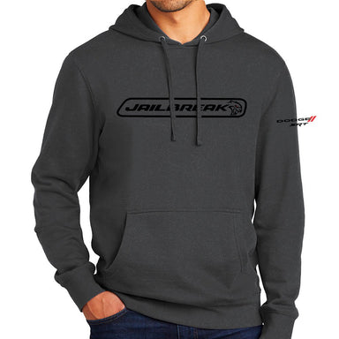 Dodge SRT Hellcat JAILBREAK Hoodie Sweatshirt - Black - Detroit Shirt CompanyFCA - DodgeHoodies (Apparel)