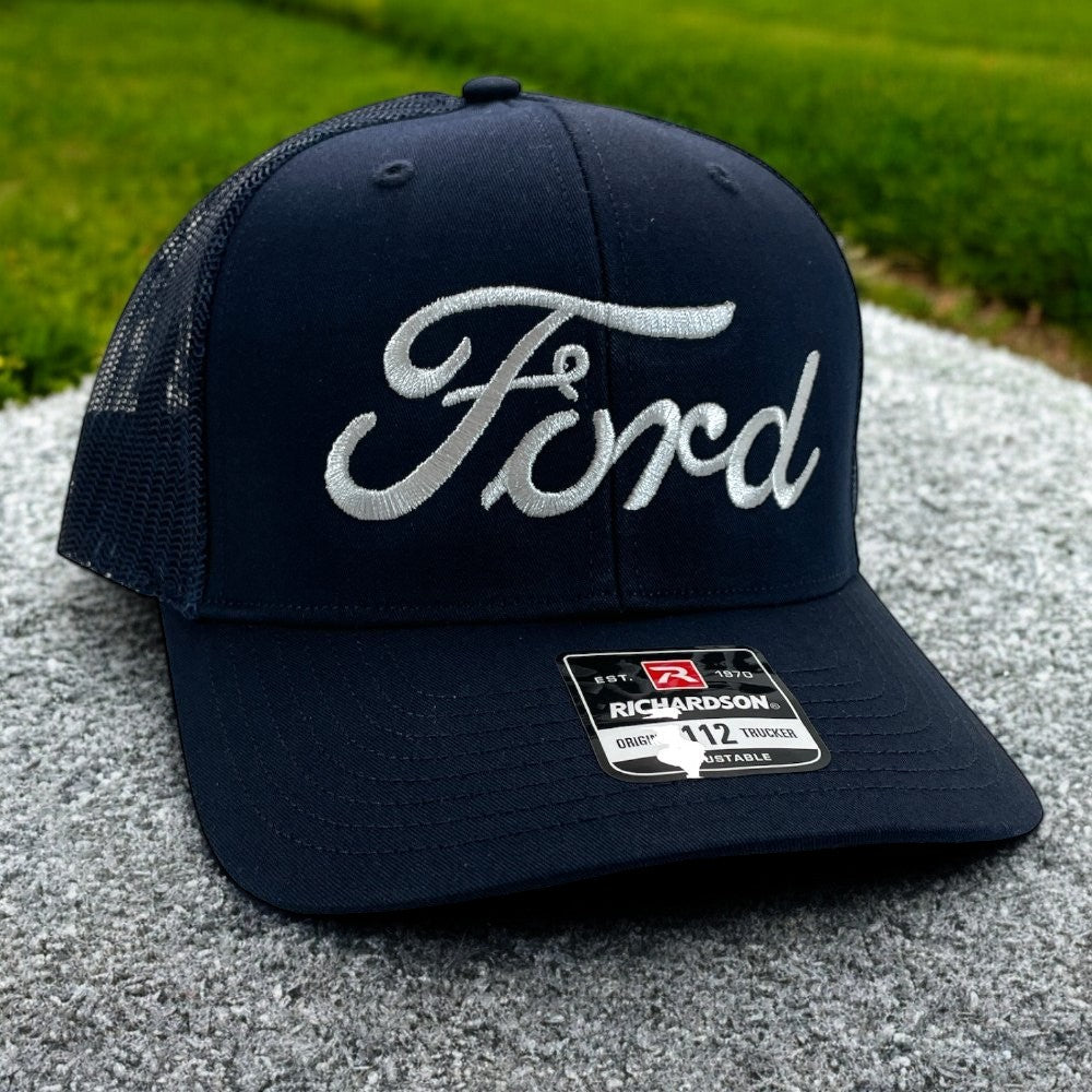 Hat - Ford Script - Trucker