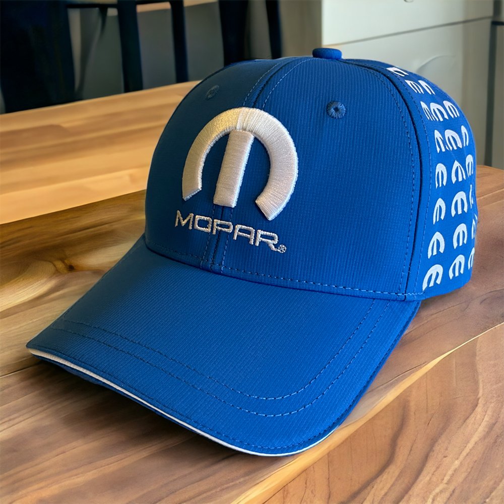 Hat - Mopar Performance Hat - Royal/White - Detroit Shirt CompanyFCA - MoparHats (Apparel)