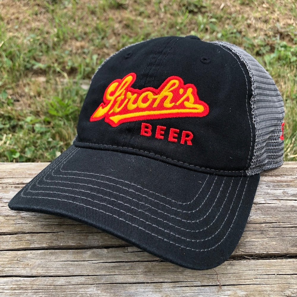 Hat - Stroh's Detroit, Mi Classic Trucker - Detroit Shirt CompanyDSC - Stroh'sHats (Apparel)