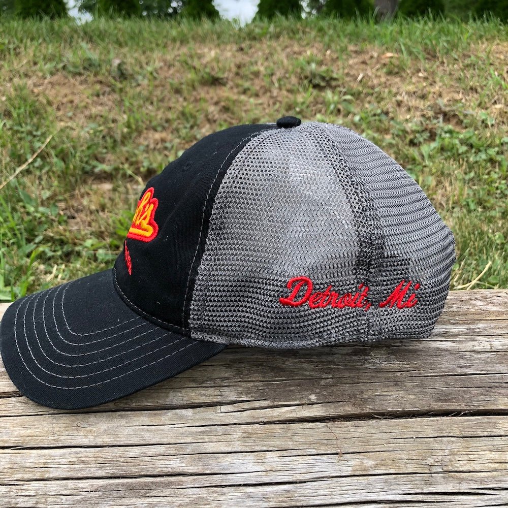 Hat - Stroh's Detroit, Mi Classic Trucker - Detroit Shirt CompanyDSC - Stroh'sHats (Apparel)