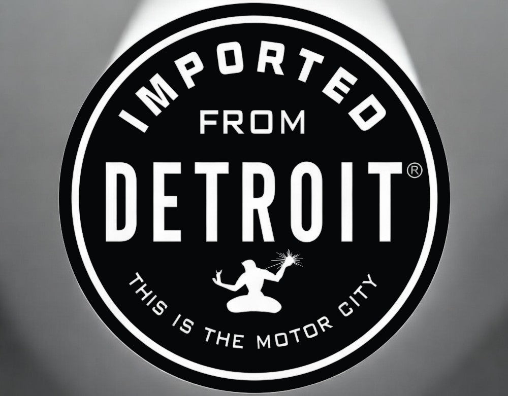 Metal Sign - Imported From Detroit