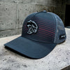 Hat - Dodge SRT Hellcat Rumble SnapBack Trucker - Black/Charcoal/Red