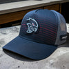 Hat - Dodge SRT Hellcat Redeye Rumble SnapBack Trucker - Black/Charcoal/Red