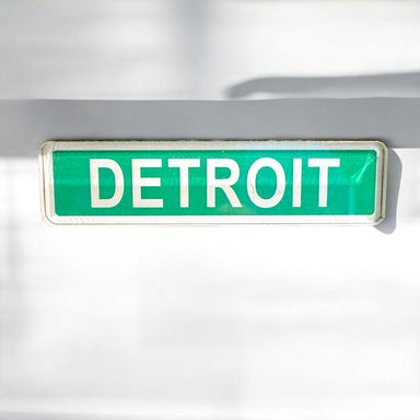 Magnet - Detroit Street Sign Simple - Detroit Shirt CompanyDetroit Shirt CompanyMagnet