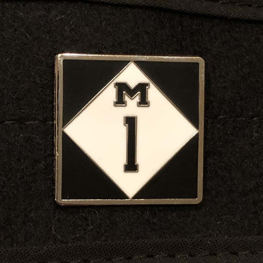 Enamel Pin - Detroit M1 Woodward - Detroit Shirt CompanyDetroit Shirt CompanyEnamel Pin