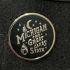 Enamel Pin - Michigan Vintage Font - Detroit Shirt CompanyDetroit Shirt CompanyEnamel Pin