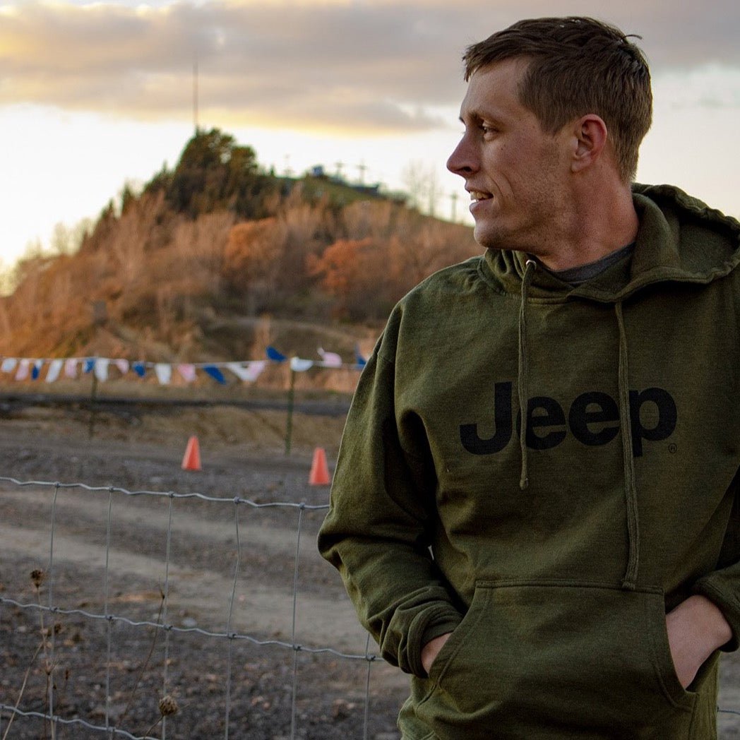 Jeep hoodie mens on sale