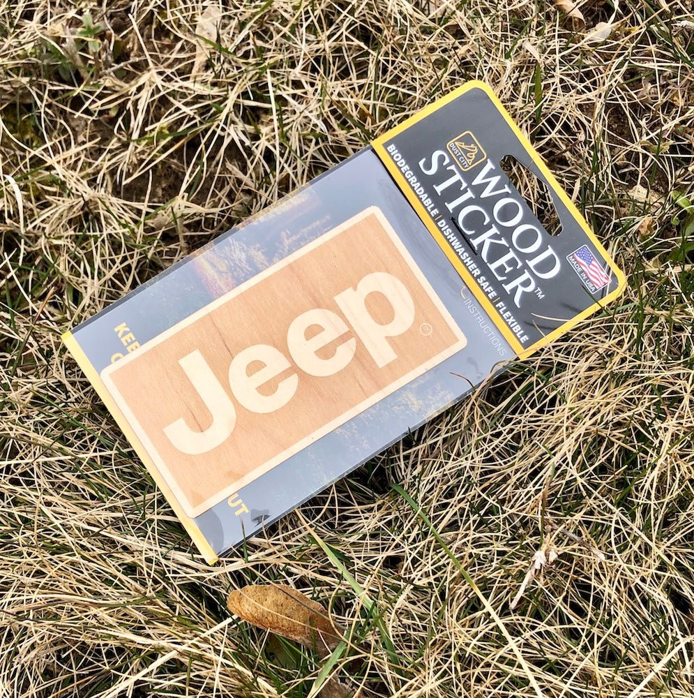 Wood Decal - Jeep® - Detroit Shirt CompanyFCA - JeepStickers (Accessories)