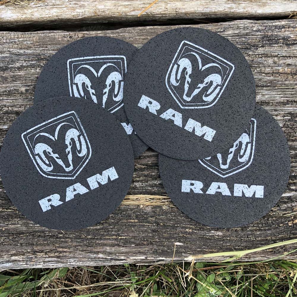 Coaster Set - RAM trucks - Detroit Shirt CompanyFCA - RAMDrinkware (Accessories)