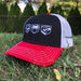 Hat - Dodge Viper Tri - logo - Black/White/Red - Detroit Shirt CompanyFCA - DodgeHats (Apparel)