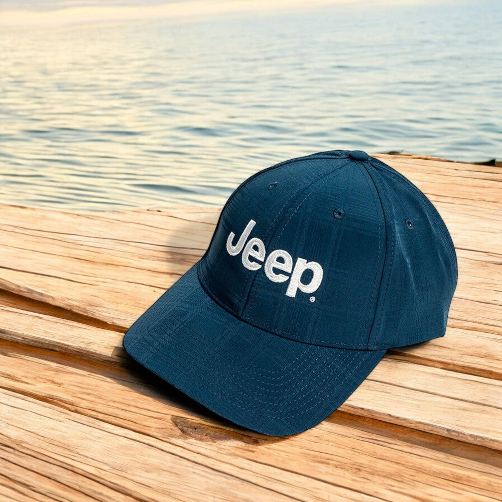 Hat - Jeep Tonal Pattern - Blue