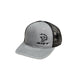 Hat - Dodge SRT Hellcat SnapBack Trucker (Heather Grey/Black) - Detroit Shirt CompanyFCA - DodgeHats (Apparel)