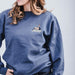 Mens/Unisex Jeep® Wave Crew Sweatshirt - Detroit Shirt CompanyFCA - JeepSweatshirts (Apparel)