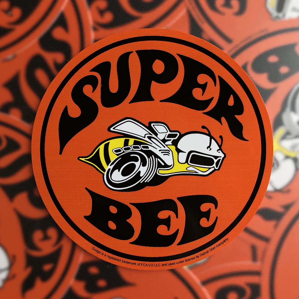 Sticker - Super Bee - Detroit Shirt CompanyFCA - DodgeStickers (Accessories)