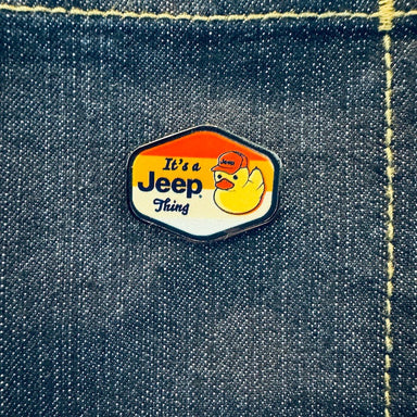 Enamel Pin - It's a Jeep® Thing Duck Hex - Detroit Shirt CompanyFCA - JeepEnamel Pin