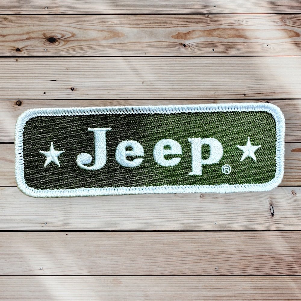 Patch - Jeep® Stars logo - Detroit Shirt CompanyFCA - JeepPatches (Accessories)