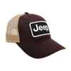 Hat - Jeep Coated Chino Twill Patch - Snazzberry/Khaki - Detroit Shirt CompanyFCA - JeepHats (Apparel)