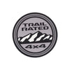 Sticker - Jeep® Trail Rated - Detroit Shirt CompanyFCA - JeepStickers (Accessories)