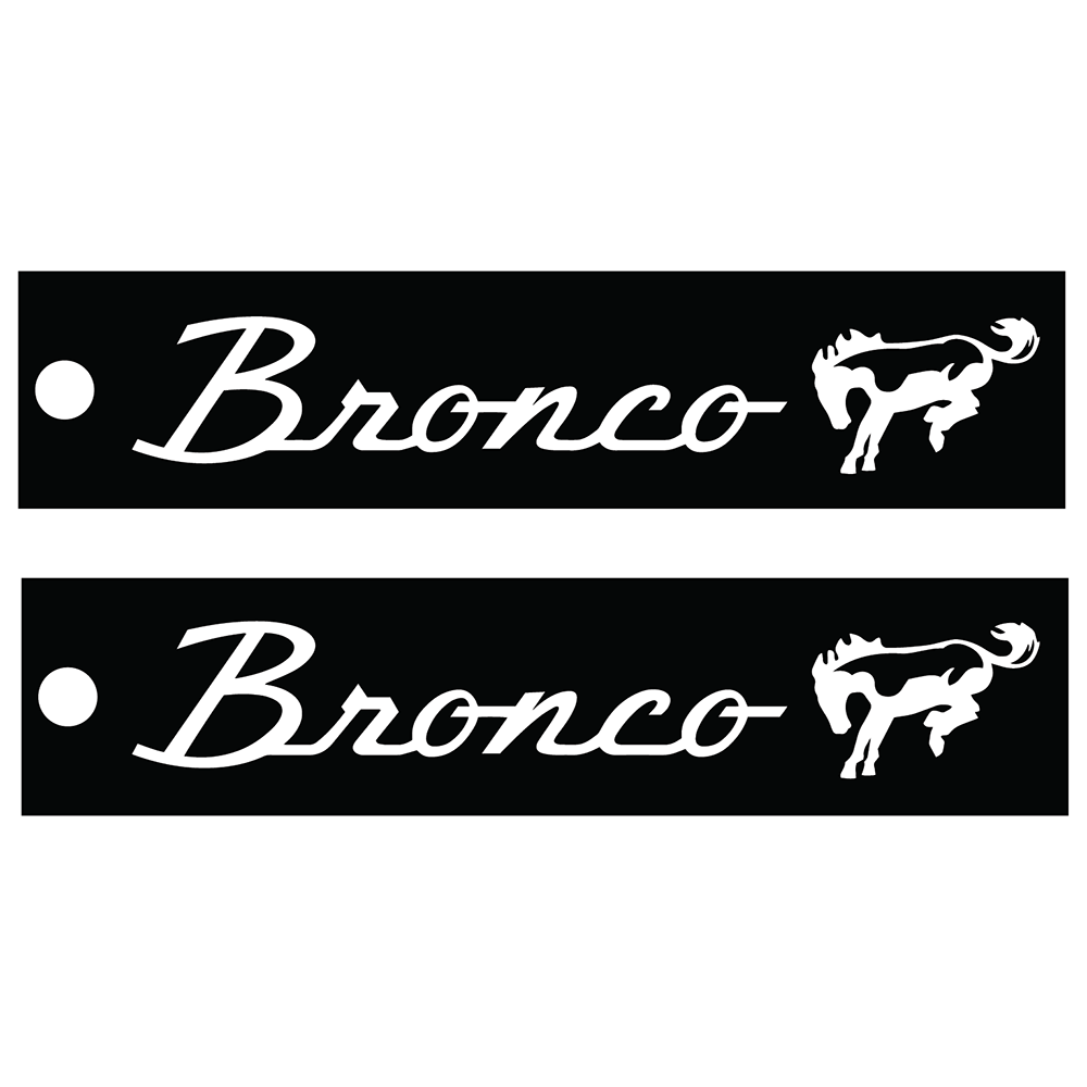 Keychain - Ford Bronco - Pull - Detroit Shirt CompanyDSC - FordKeychain